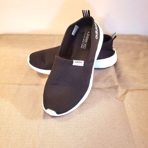 Adidas Lite Racer Black Slip On Sneakers Size 9